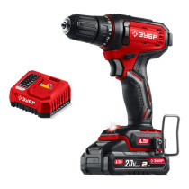 Дрель-шуруповерт аккумуляторная 2 А*ч (1 АКБ LMS) ЗУБР ДШ-40-21