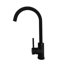 Смеситель для кухни черный РМС SUS124BLK-017F