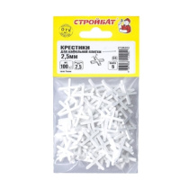 Крестик 4,0мм 100шт Стройбат 037321