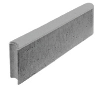 Бордюр тротуарный шарнирный 500*200*80мм стандарт Серый МУП