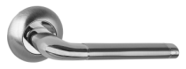 Ручка дверная B2B 503-08 SN/CP матовый никель/хром блестящий Puerto