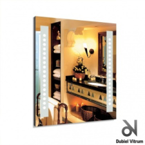 Зеркало ЛОКИ 500х600 Dubiel Vitrum