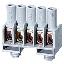 Клеммный блок 5Р 1,5-6 мм2  DKL 04 HENSEL