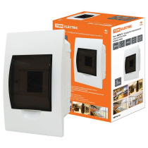 Бокс ЩРВ-П-4 (222/143/93мм) IP40 TDM