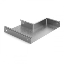 Переход прямой левый сталь 200/100 х 100мм цинк OSTEC 033921