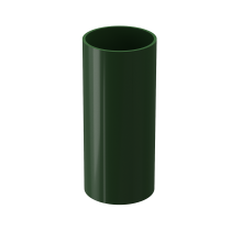 Труба водосточная кругл. 80х1000 ПВХ Зелёный STANDARD Docke
