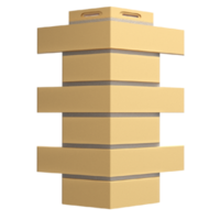 Угол Полипропилен STANDARD ФЛЕМИШ Желтый (49,98/230/435) Docke