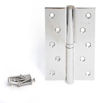 Петля врезная Левая хром (120*80-B-Steel-CR-L) Apecs