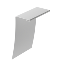 Универсальный околооконный профиль Полипропилен  Пломбир (100/30/3000) Docke