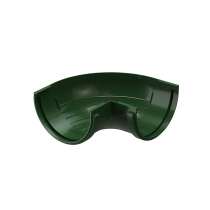 Угол наружний 90° кругл. 120 ПВХ Зелёный STANDARD Docke