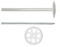 Дюбель теплоизоляционный/гвоздь сталь 10х200мм  