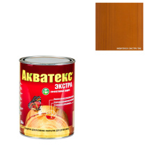 Текстурное покрытие для древесины ЭКСТРА тик 0,8 л Акватекс 