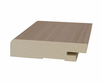 Плинтус напольный ЭКО-шпон 2070мм Ясень тёмный  