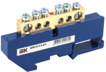 Шина на DIN рейку ШНИ-8х12-6-Д-С  IEK