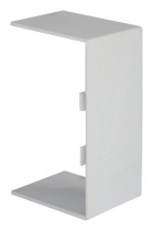 Соединитель на стык  ПВХ 20/10  Белый TDM SQ0411-0043