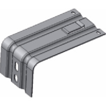 Кронштейн Крепежный усиленный(ККУ) (100/80/90/1,2мм) Цинк