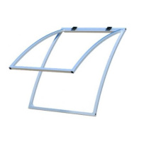 Форточка боковая  (500//650мм) 650мм сталь оцинк 