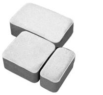 Плита тротуарная гладкая Старый Город А.15.Ф.4 стандарт белый МУП