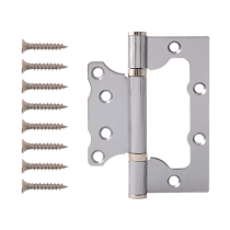 Петля накладная универсальная хром матовый (B2-CRM) Code Deco