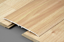 Порог одноуровневый алюминиевый (100/900мм) клен беленый Лука