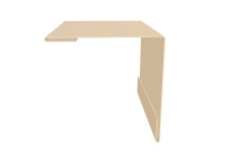 Планка угла наружнего 50*50 ПОЛИЭСТР 0,45 RAL 1015