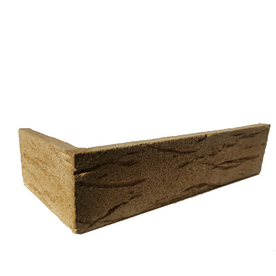 Декоративный камень Угловой Безенгийская стена 1-35-01 (0,09 пог.м./уп) Zikkurat 