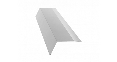 Планка карнизная 10*120*80 ПОЛИЭСТР 0,4 RAL 9003