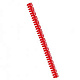 Маркер наборный Символ "2" красный 1,5мм2 TDM