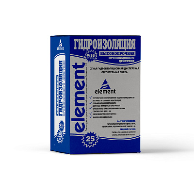 Гидроизоляция W16 25 кг ELEMENT 