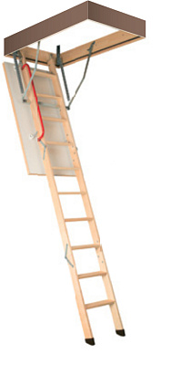 Лестница чердачная Komfort LWK Plus (600/1300/3050мм) Fakro