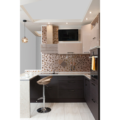 Керамогранит Авеню Бежевый (400/400/8мм) Шахтинская плитка 1 сорт 