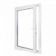 Окно ПВХ одностворчатое (40/40) поворотное правое 1кам