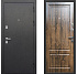 Дверь входная Толстяк Металл/МДФ 860 Правая Букле Чёрный/Грецкий орех