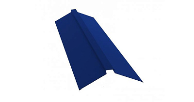 Планка конька плоского 115*30*115 ПОЛИЭСТР 0,4 RAL 5002