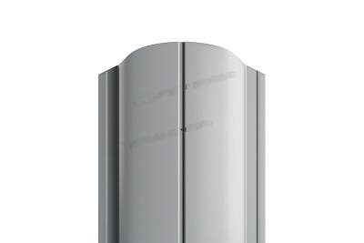 Евроштакетник PE RAL 9006 0,45мм