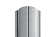Евроштакетник PE RAL 9006 0,45мм