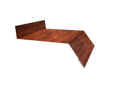 Планка "Отлив" (10/100/10) PRINTECH 0,5 3D Wood