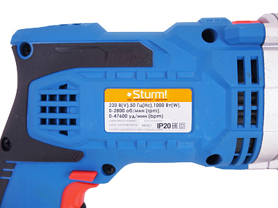Дрель ударная 1000Вт Sturm! ID2195P