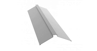 Планка конька плоского 115*30*115 ПОЛИЭСТР 0,45 RAL 3003