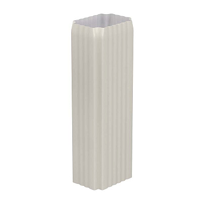 Труба водосточная прямоугольн. 76х102х3000 ПОЛИЭСТР RAL 1014  