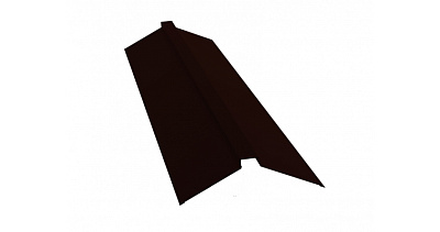 Планка конька плоского 130*30*130 ПОЛИЭСТР 0,45 RR32