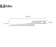 Лезвие пильное для ножа AK-4 6мм (3шт) OLFA OL-KB4-NS/3