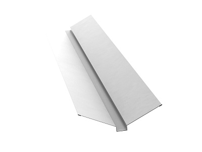 Планка ендовы верхней 125*65*125 ЦИНК 0,4 
