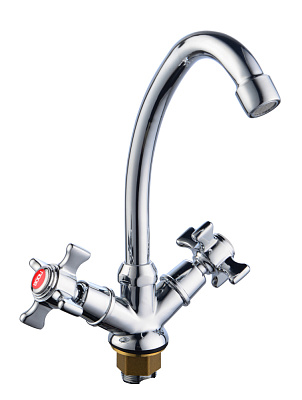 Смеситель для кухни хром BOOU BA5333-8F-B723