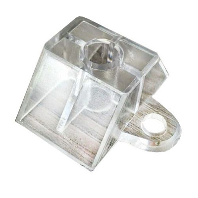 Трапшайба для профилированного поликарбоната 6х10 пластик прозрачная  50шт