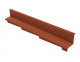 Примыкание правое Luxard  (110/100/1270мм) Мокко (коричневый)