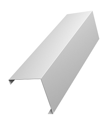 Планка торцевая 120*90 ПОЛИЭСТР 0,45 RAL 7004
