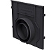 Заглушка пластик DN150 H80-H185 AQUASTOK 9218