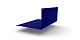 Планка угла внутреннего 50*50 ПОЛИЭСТР 0,4 RAL 5002