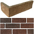 Декоративный камень Угловой Кирпич фасадный 1-49-18 (0,06 пог.м./уп) Zikkurat 